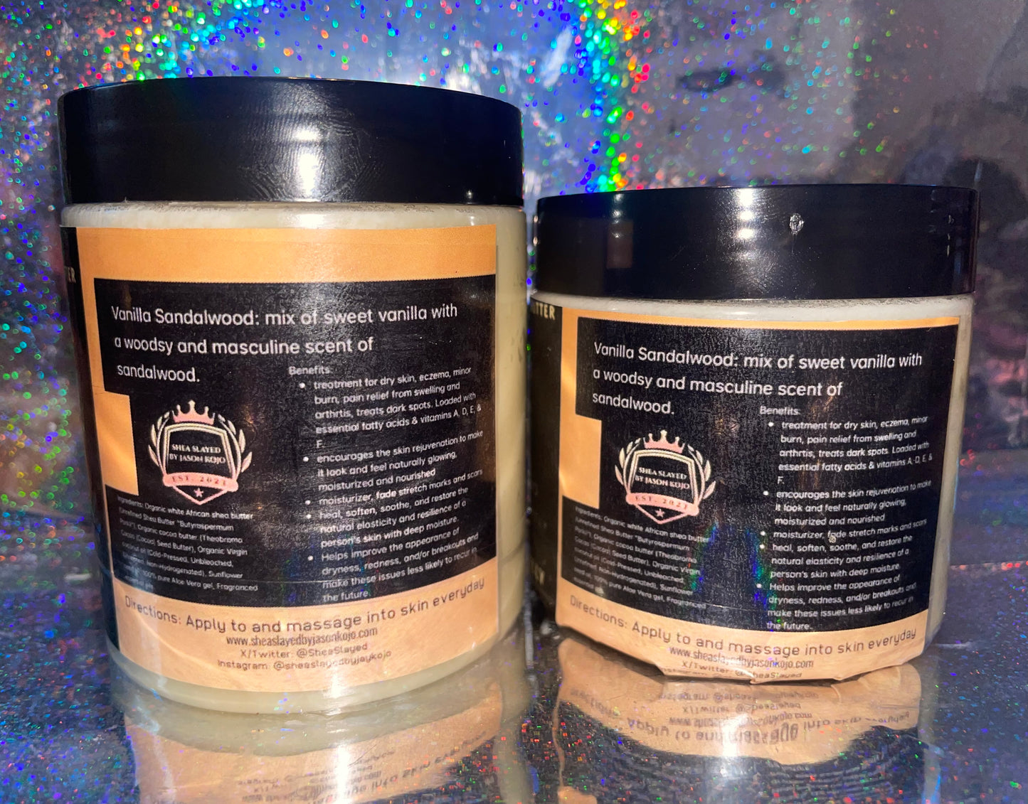 Vanilla Sandalwood Moisturizing Body Butter