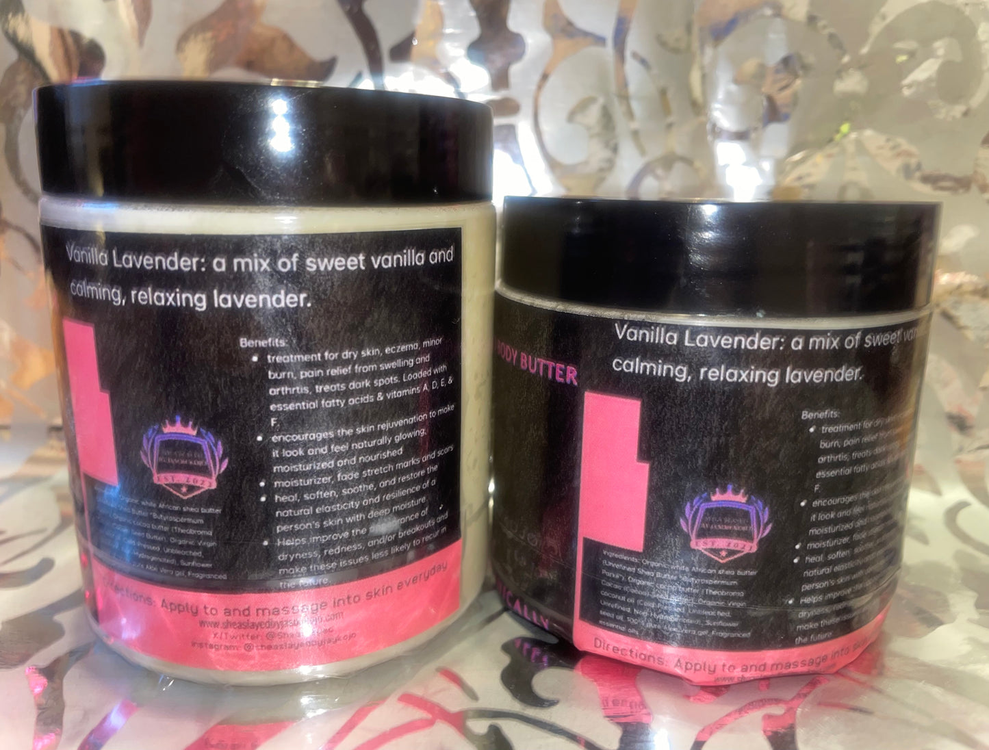 Vanilla Lavender Moisturizing Body Butter
