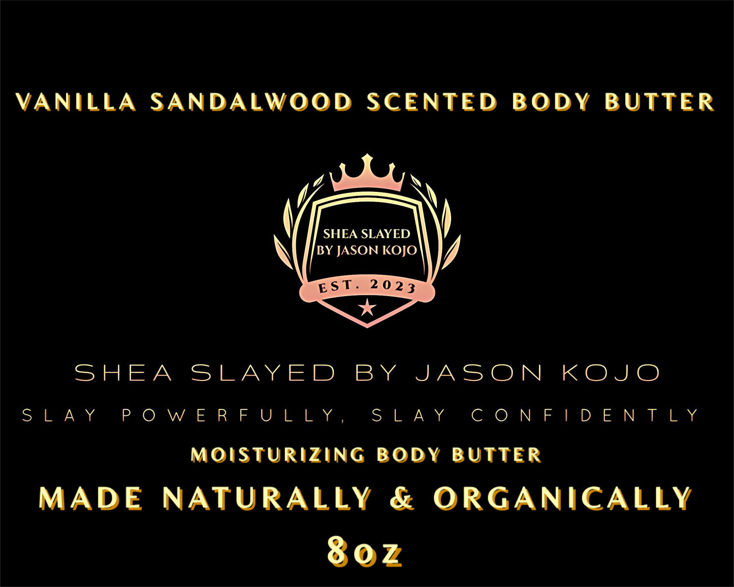 Vanilla Sandalwood Moisturizing Body Butter