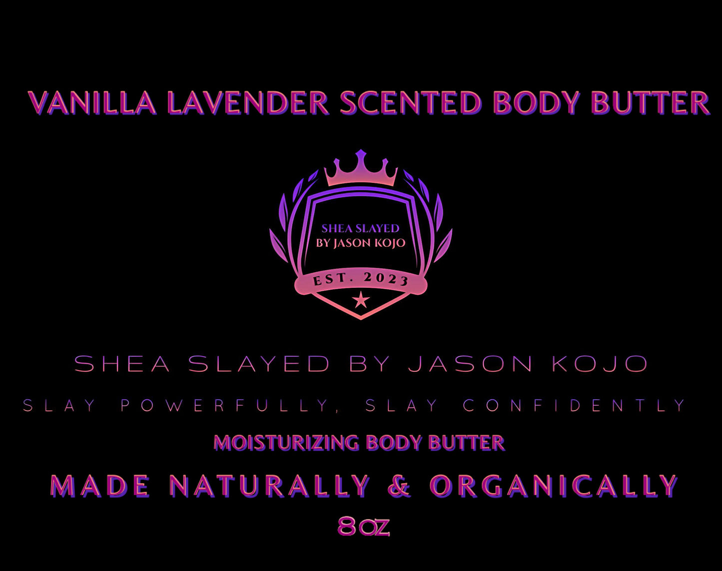 Vanilla Lavender Moisturizing Body Butter