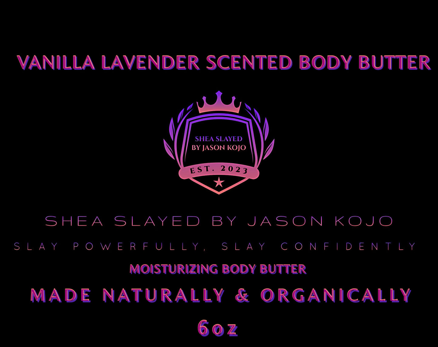 Vanilla Lavender Moisturizing Body Butter