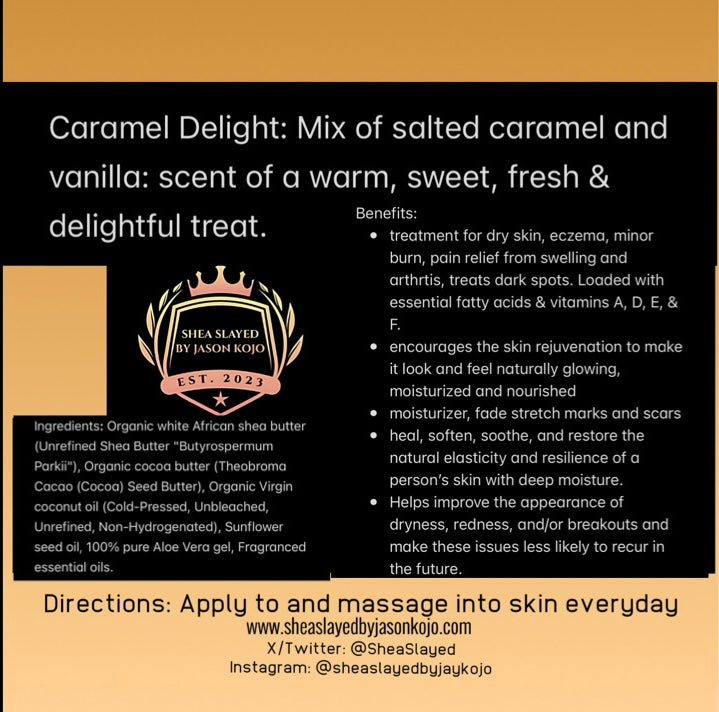 Caramel Delight Moisturizing Body Butter