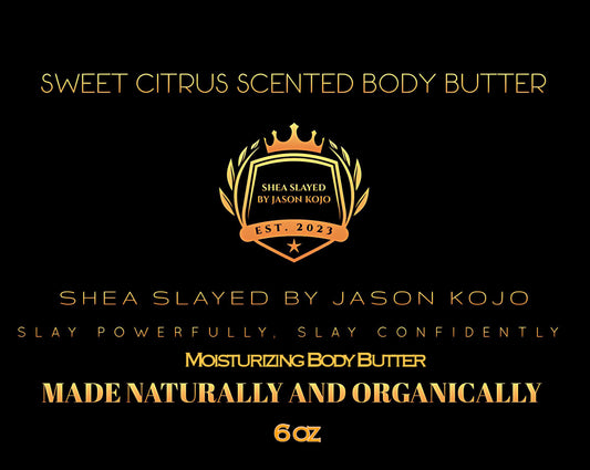 Sweet Citrus Moisturizing Body Butter